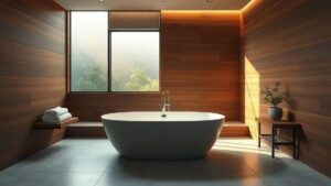 Banheiras contemporâneas: Estilo e autocuidado no banheiro moderno