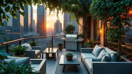 Como transformar sua sacada gourmet com estilo e segurança