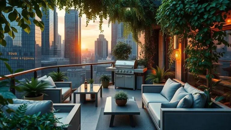 Como transformar sua sacada gourmet com estilo e segurança