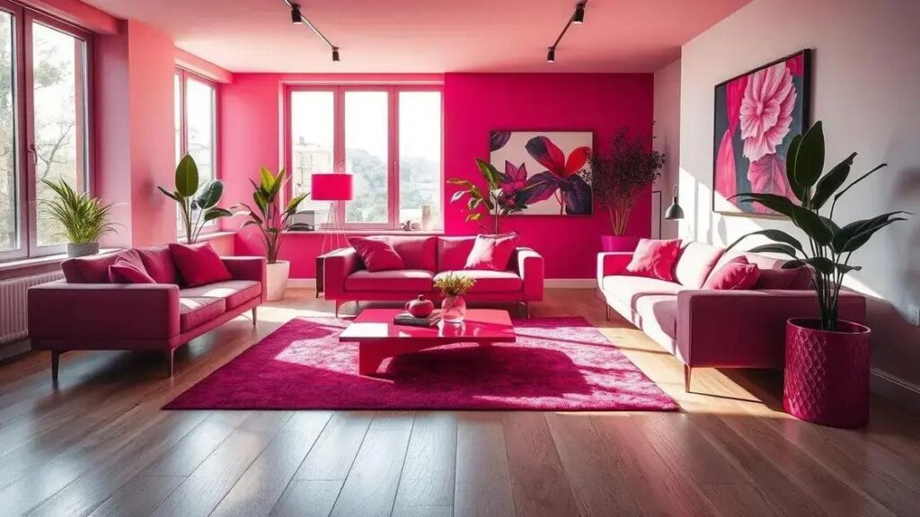 Como Usar a Cor Magenta na Decoração: Dicas e Combinações Inspiradoras Como Usar a Cor Magenta na Decoração: Dicas e Combinações Inspiradoras