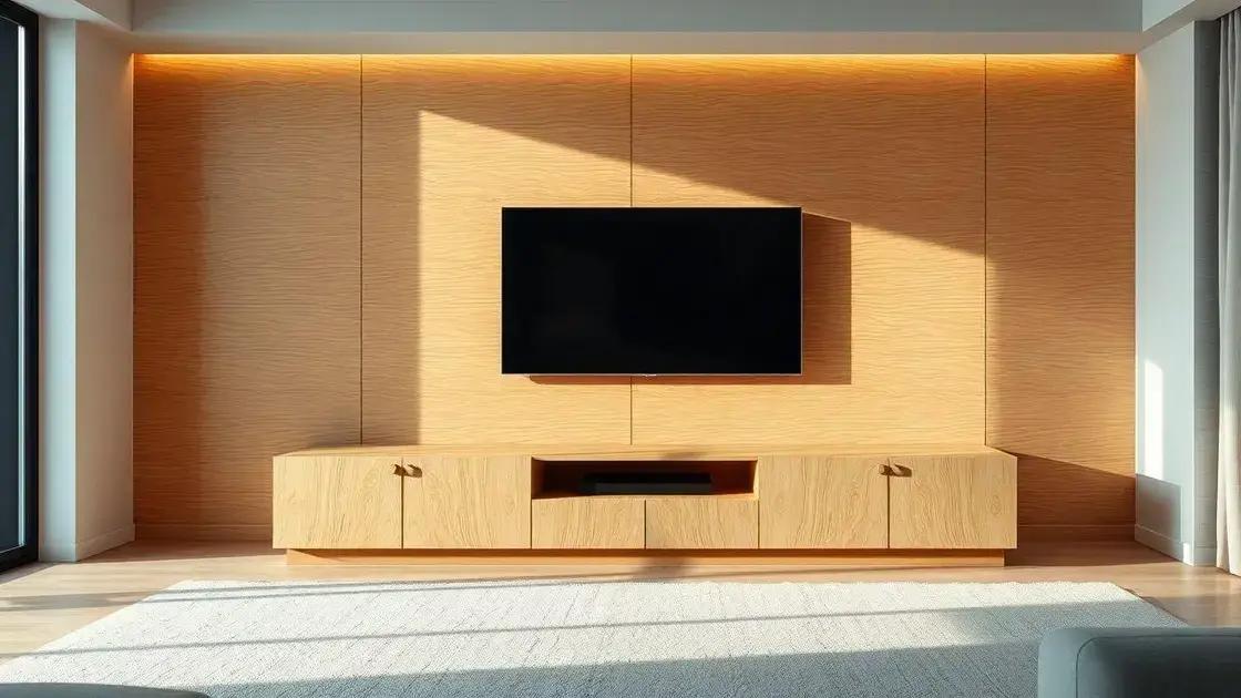 Composição de móveis: a elegância do ripado