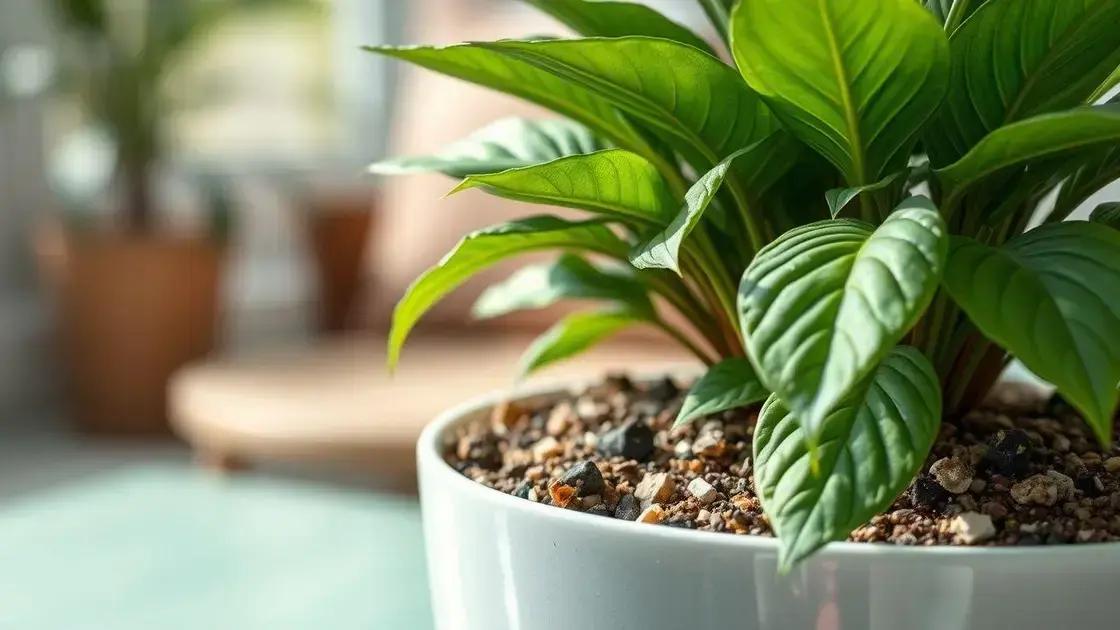Vantagens do substrato para plantas em vasos