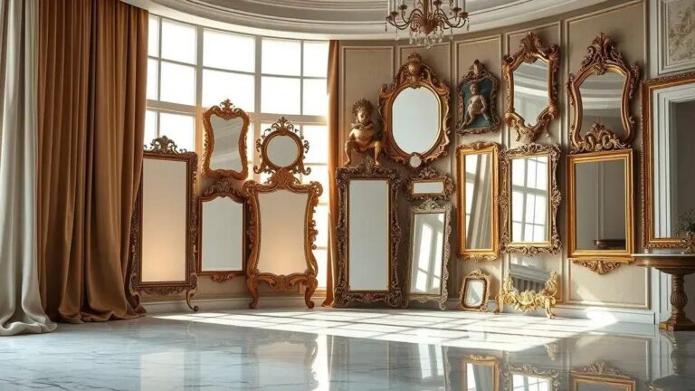 Como escolher a moldura ideal para espelhos na decoração da sua casa