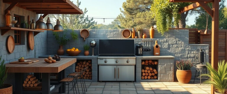 Dicas para Criar uma Área de Churrasqueira Simples e Funcional