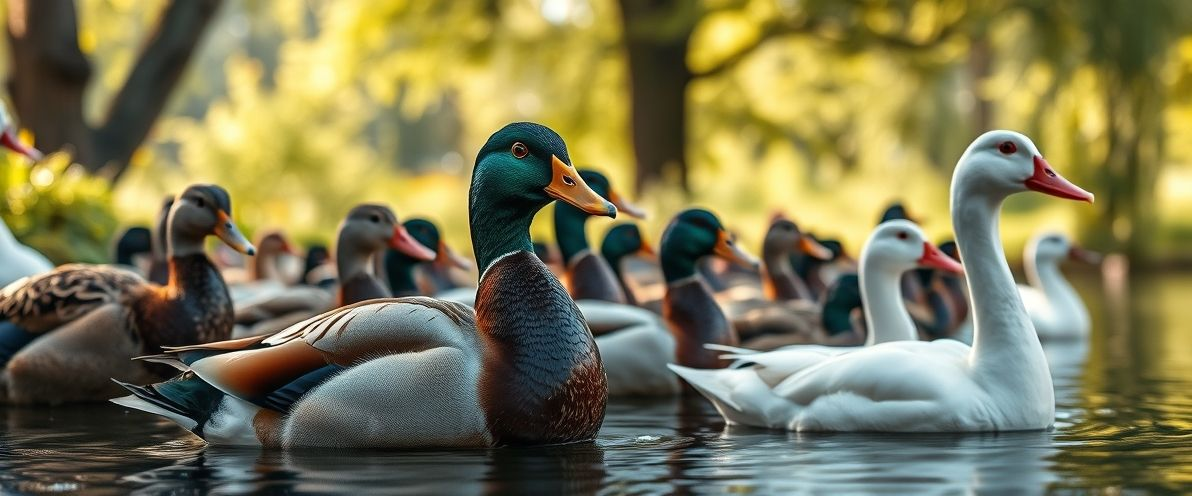 Os Melhores Patos para Carne: Raças para Sabor e Rendimento – Imagem 1 Os Melhores Patos para Carne: Raças para Sabor e Rendimento - Imagem 1