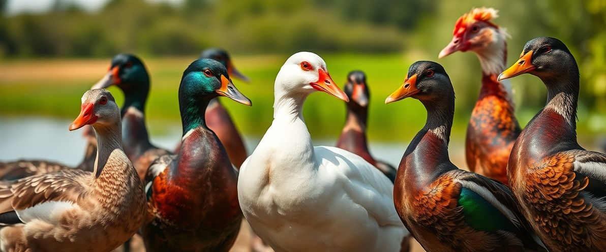 Os Melhores Patos para Carne: Raças para Sabor e Rendimento – Imagem 2 Os Melhores Patos para Carne: Raças para Sabor e Rendimento - Imagem 2