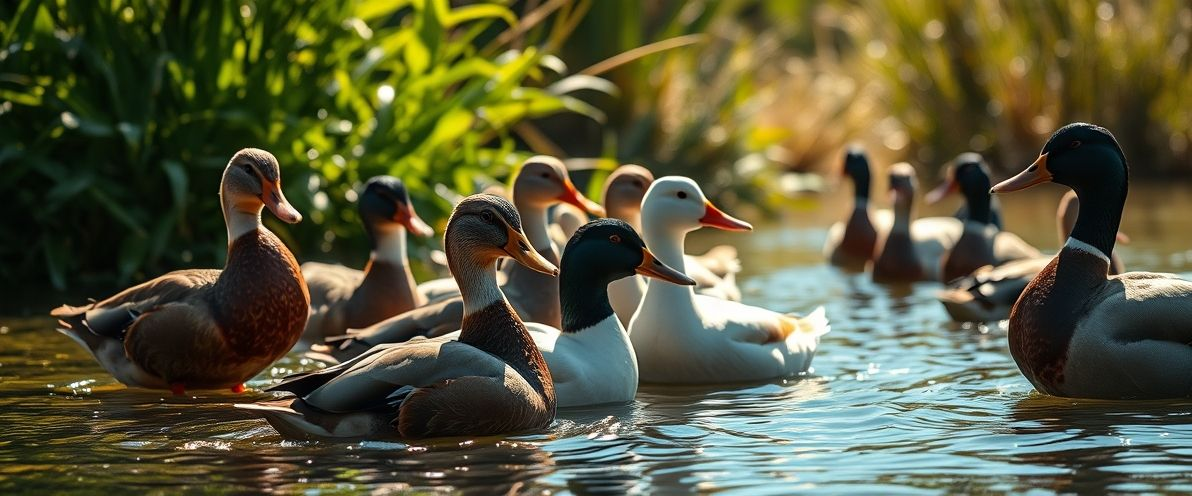 Os Melhores Patos para Carne: Raças para Sabor e Rendimento – Imagem 3 Os Melhores Patos para Carne: Raças para Sabor e Rendimento - Imagem 3