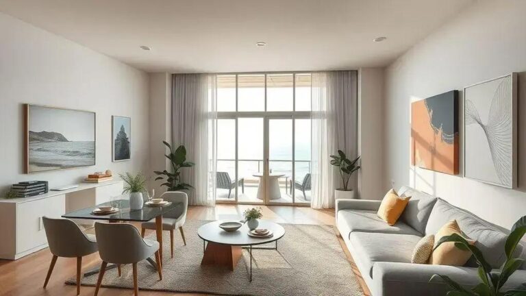 Bimá Arquitetura revitaliza apartamento em Praia Grande para momentos familiares