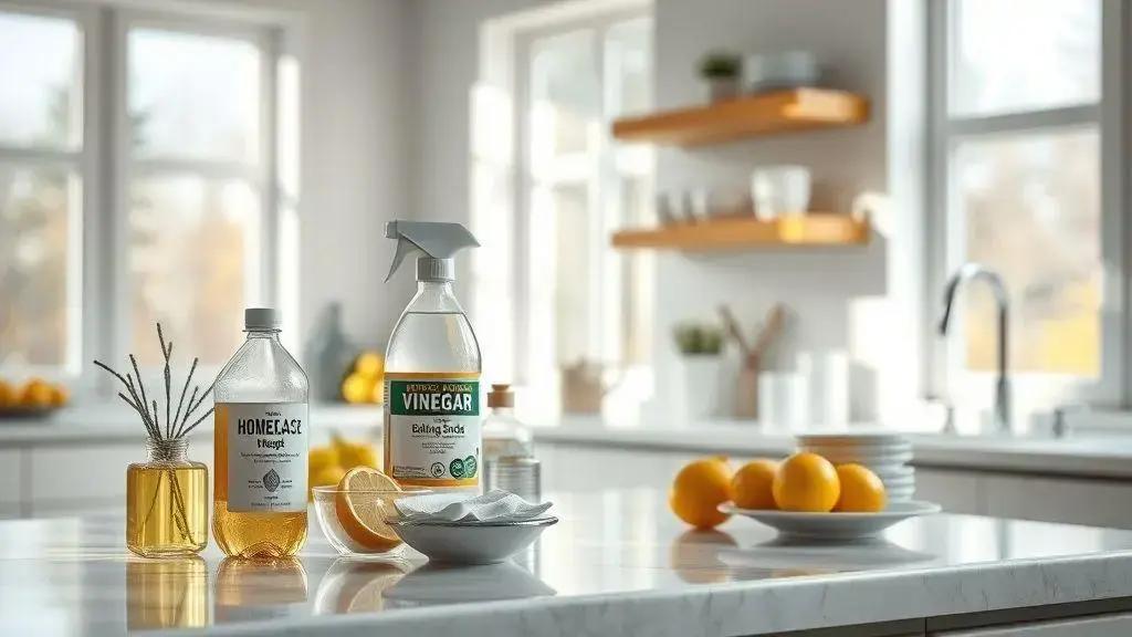 Cinco receitas de produtos de limpeza caseiros para economizar no lar Cinco receitas de produtos de limpeza caseiros para economizar no lar