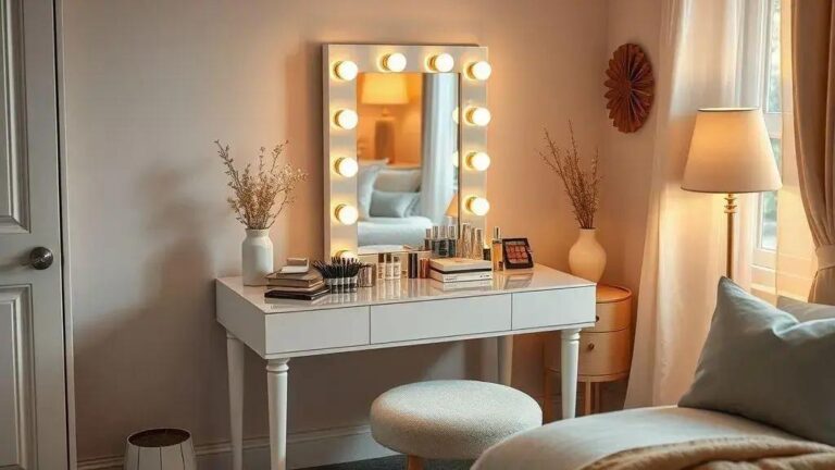 Como Montar uma Penteadeira Funcional e Elegante em Casa