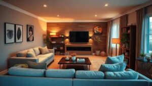 Dicas para uma Iluminação Aconchegante na Sala de TV