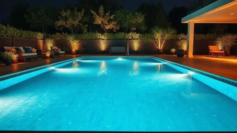 Iluminação em LED para Piscinas: Charme e Modernidade no Seu Espaço