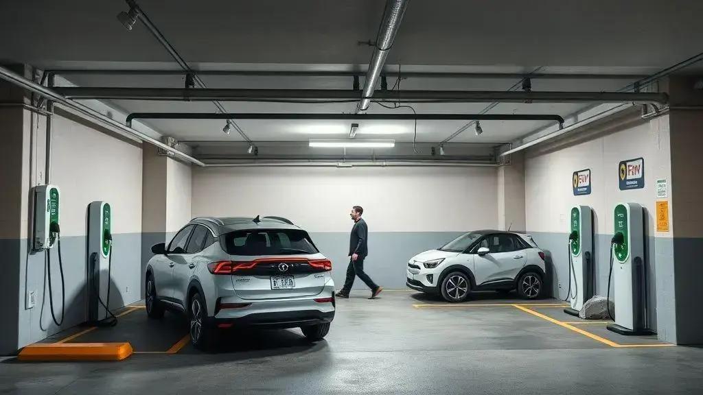 Impactos da instalação nas garagens Impactos da instalação nas garagens