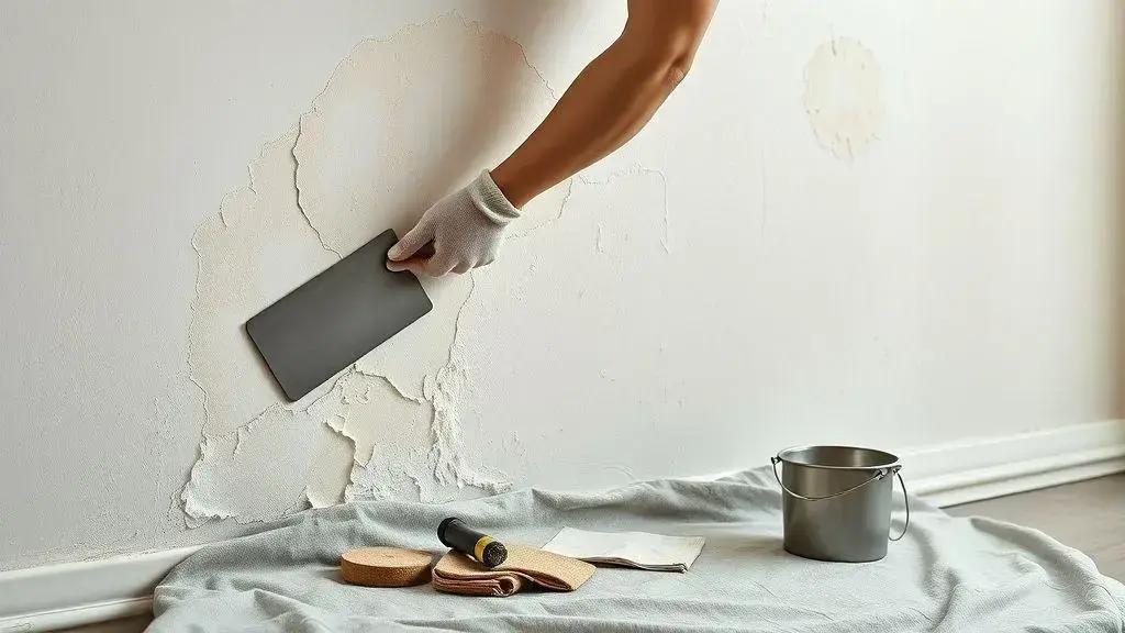 Passos para eliminar bolhas na pintura de parede Passos para eliminar bolhas na pintura de parede