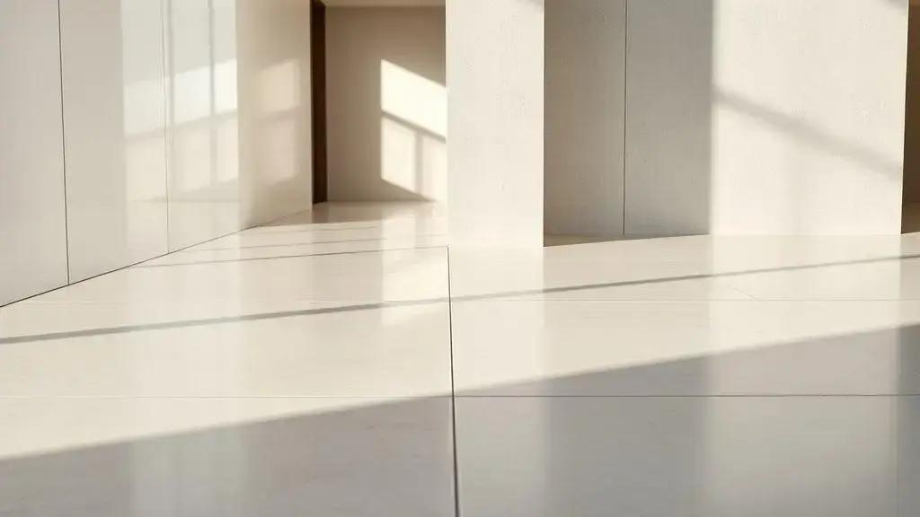 Tipos de porcelanato: polido vs. acetinado Tipos de porcelanato: polido vs. acetinado