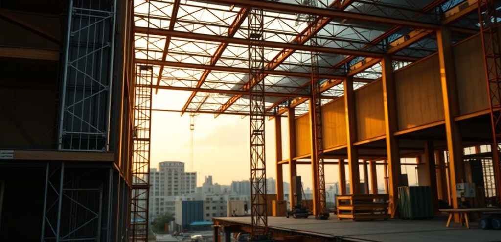 Redução de desperdícios na construção
