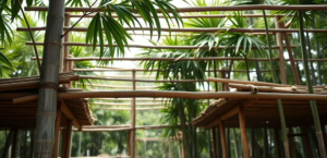 Construção com bambu