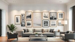 Como Criar uma Galeria de Arte Impactante em Seu Lar