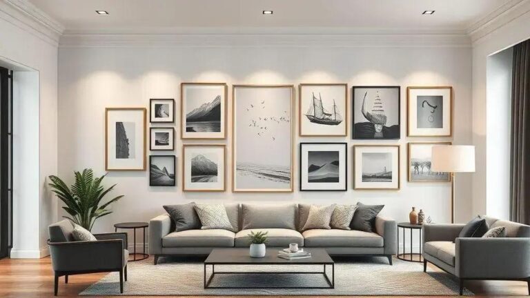 Como Criar uma Galeria de Arte Impactante em Seu Lar