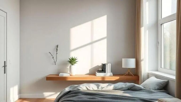 Como escolher a mesa de cabeceira suspensa ideal para seu quarto