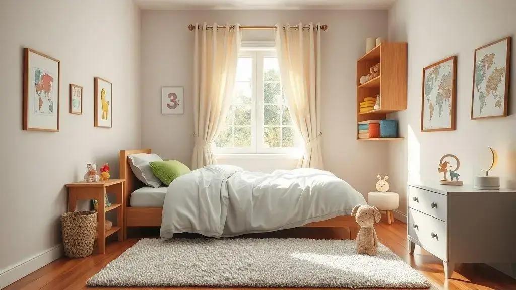 Decoração e conforto para o quarto das crianças