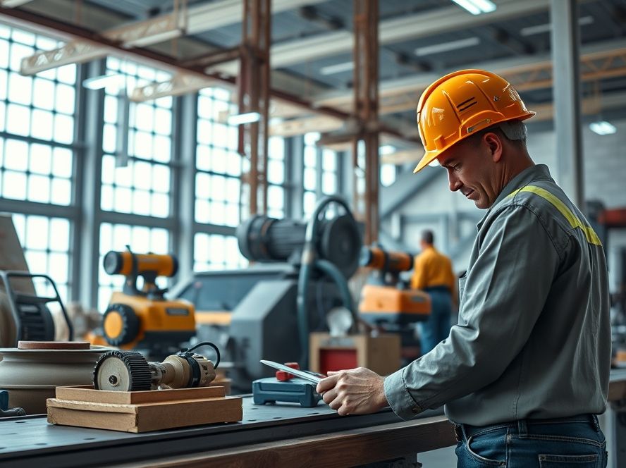 Maquinário para construção