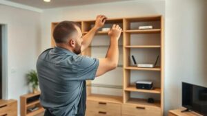 Montagem de móveis profissional para casas inteligentes: segurança e funcionalidade