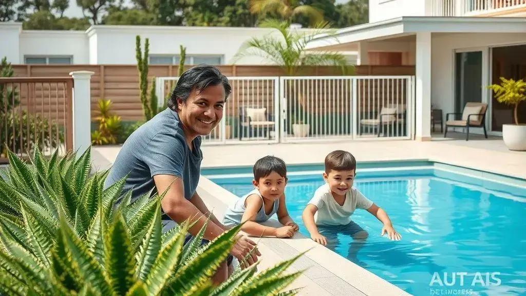 Segurança em áreas externas: quintal, varanda, piscina e manutenção de jardins Segurança em áreas externas: quintal, varanda, piscina e manutenção de jardins