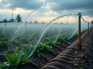 Sistemas de irrigação sustentável