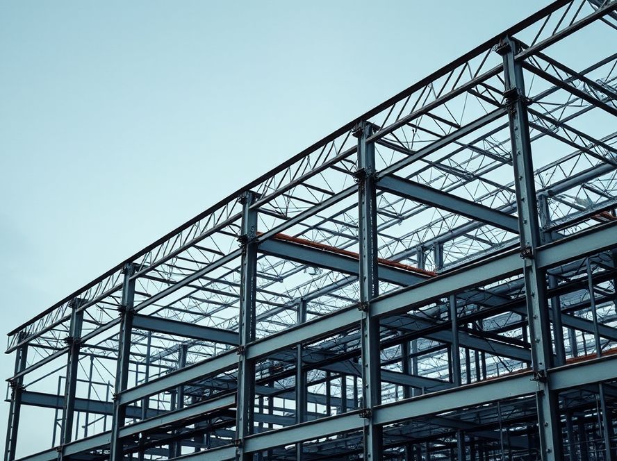 Steel frame Steel frame