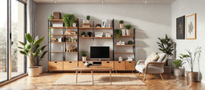 Mini estante é solução prática para organizar e decorar espaços pequenos com estilo e funcionalidade.