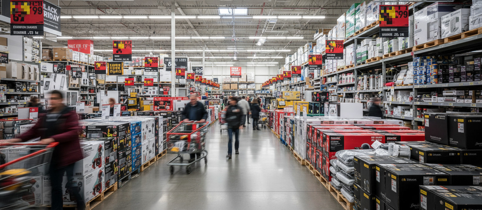 Ofertas Imperdíveis na Black Friday Leroy Merlin 2025 – Imagem 2 Ofertas Imperdíveis na Black Friday Leroy Merlin 2025 - Imagem 2