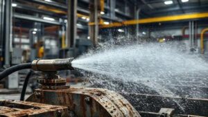 Como o Hidrojateamento Transforma a Limpeza Industrial e Remove Corrosões