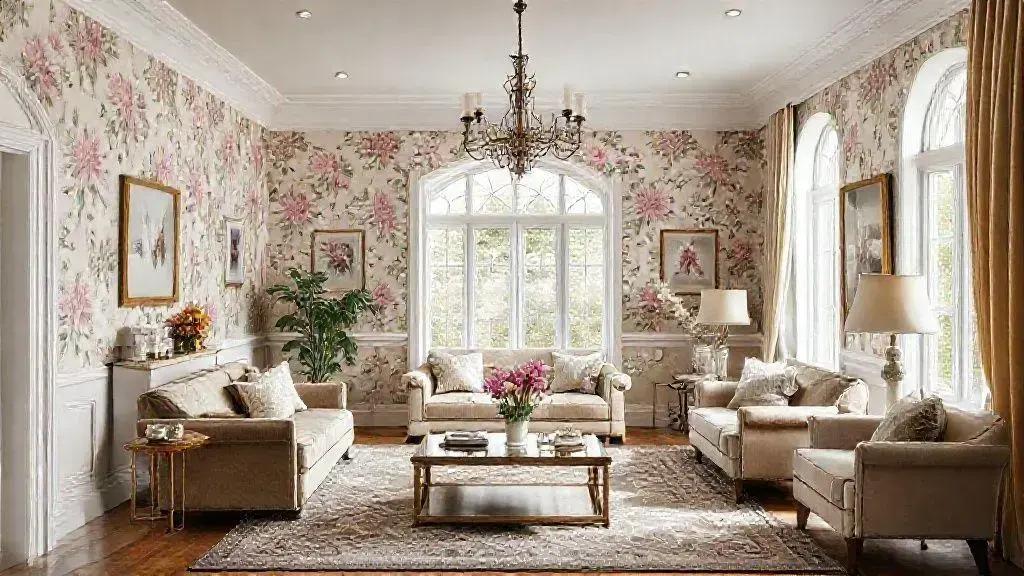 Elegância da estética floral na decoração Elegância da estética floral na decoração