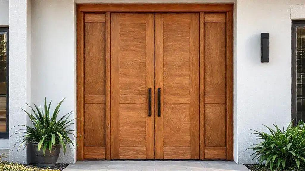 Principais vantagens da porta pivotante de madeira Principais vantagens da porta pivotante de madeira