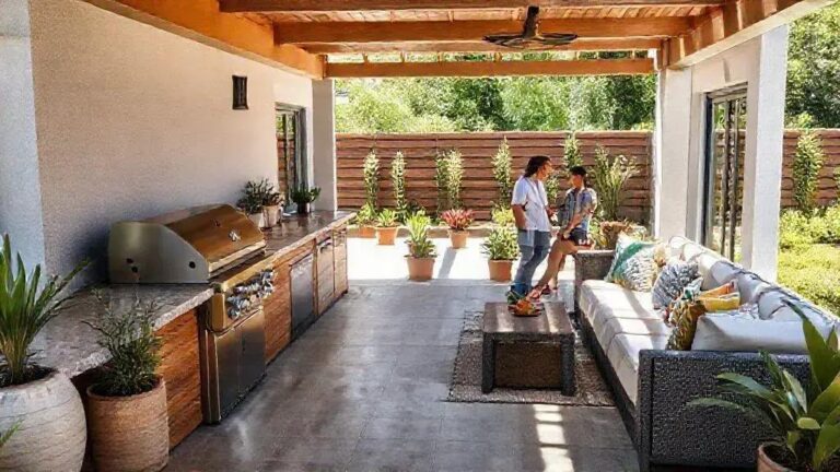 Varanda com churrasqueira: guia completo para um espaço funcional e acolhedor