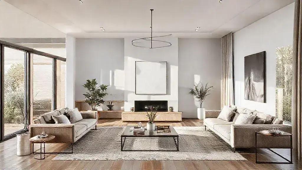 Design Contemporâneo: Materiais e Cores Neutras