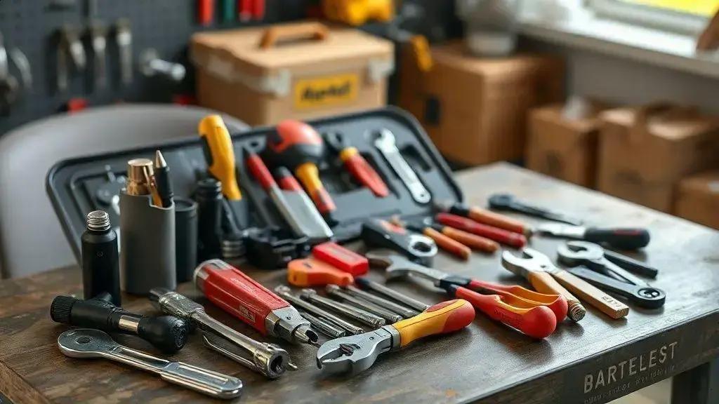 Kits de ferramentas acessíveis para iniciantes