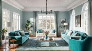 Transformative Teal: Como Usar a Cor do Ano da WGSN em Sua Decoração