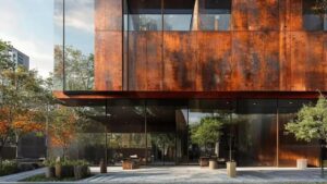 Aço Corten: Estética e Durabilidade na Arquitetura Moderna