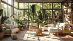 Como configurar a sala de estar perfeita: design, iluminação e integração