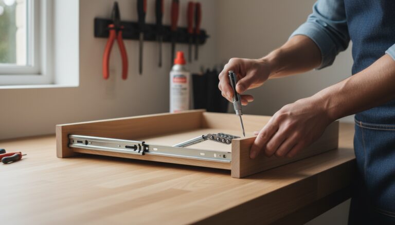 Como Consertar Trilho de Gaveta: Guia Completo e Fácil 2 Como Consertar Trilho de Gaveta: Guia Completo e Fácil 1