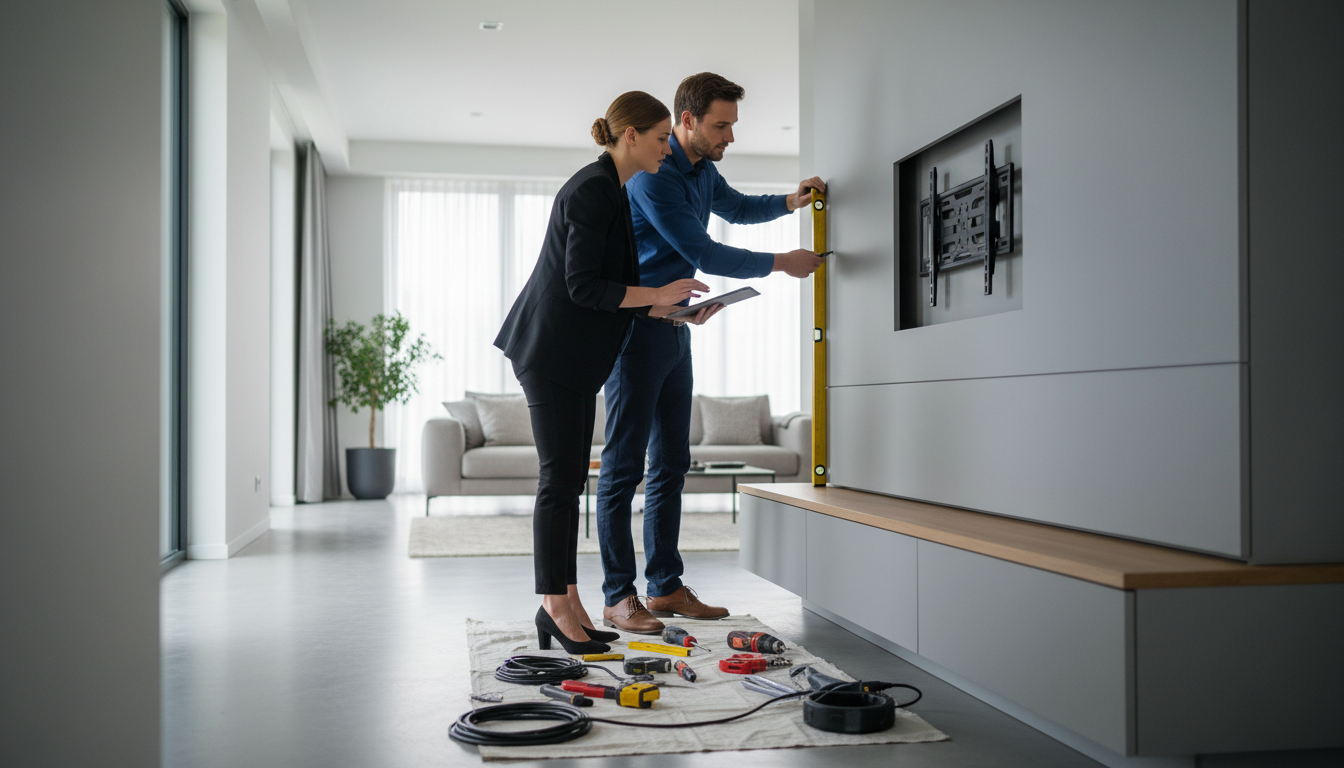 Como Montar Painel de TV na Parede: Guia Completo e Dicas Essenciais 4