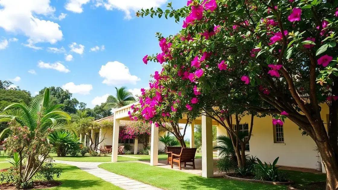 Como utilizar trepadeiras em pergolados