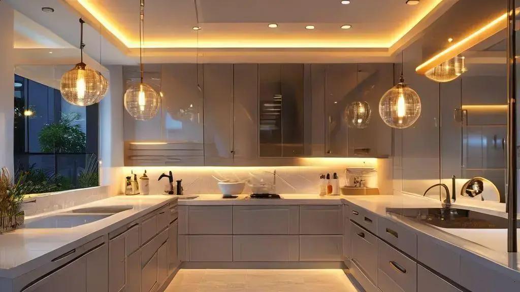 Dicas para iluminação funcional e decorativa em cozinhas e banheiros