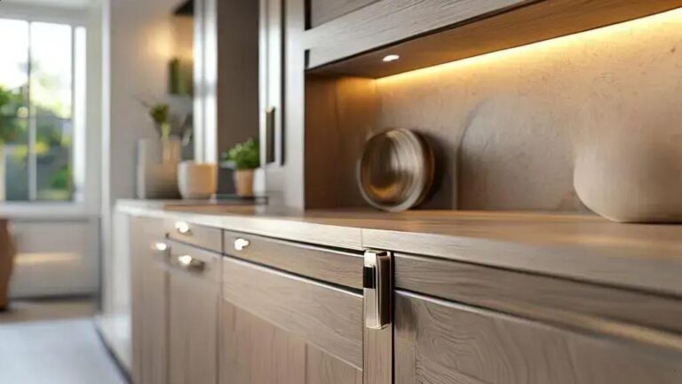 Dobradiça de armário: o segredo para móveis alinhados e funcionais