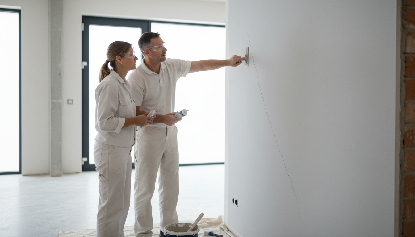 Guia Definitivo: Como Reparar Trincas e Rachaduras na Parede com Segurança e Durabilidade 03