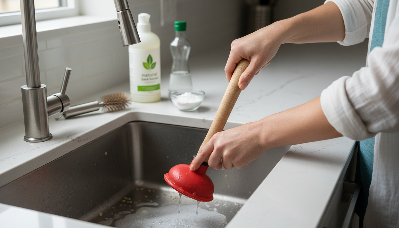 Como Desentupir Pia? Dicas Simples e Soluções Caseiras - 03