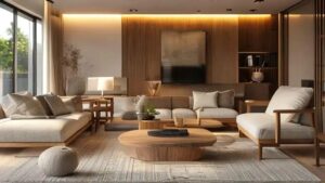 Móveis sofisticados e tecnologia invisível: luxo e funcionalidade para sua casa