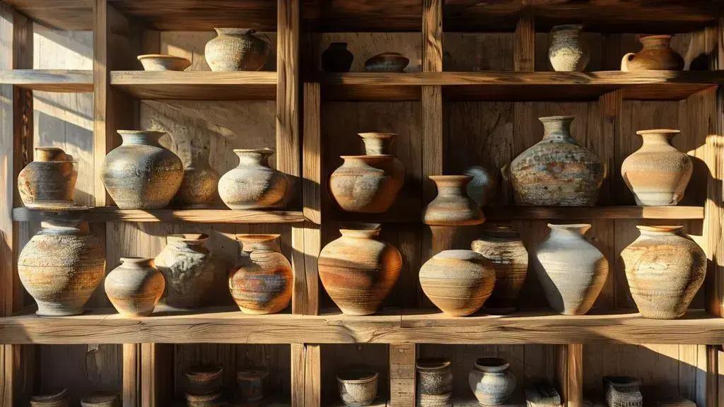 Principais tipos de ânforas e materiais usados